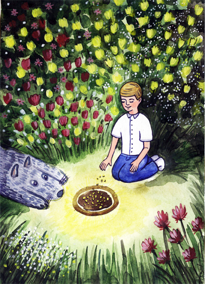 Иллюстрация к книге — Мишка и волшебный цветок [_6.jpg]