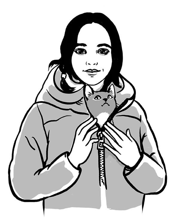 Иллюстрация к книге — Тысяча и одно мяу. Удивительные кошачьи истории о людях, любви, верности и потерях [i_001.jpg]