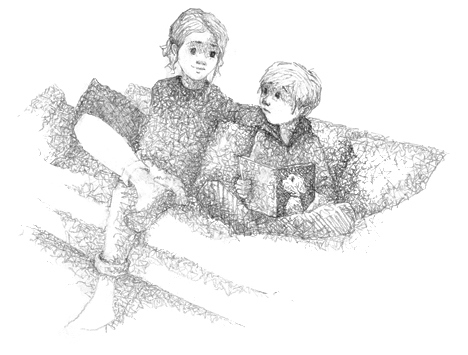 Иллюстрация к книге — Щенок Асти, или Послушай, как я читаю [i_010.jpg]