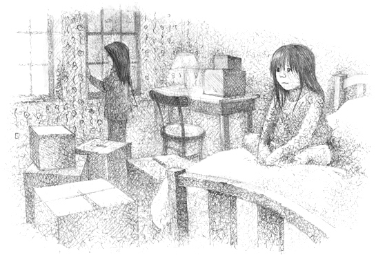 Иллюстрация к книге — Котёнок Клякса, или Загадка привидения [i_004.jpg]