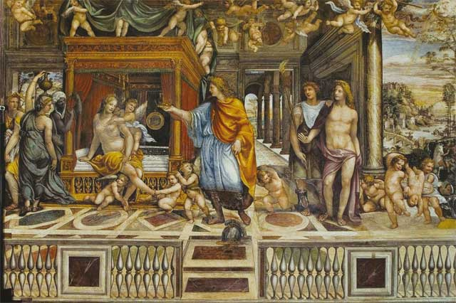 Иллюстрация к книге — Гении Возрождения. Леонардо, Микеланджело, Рафаэль и другие выдающиеся живописцы, ваятели и зодчие [i_085.jpg]