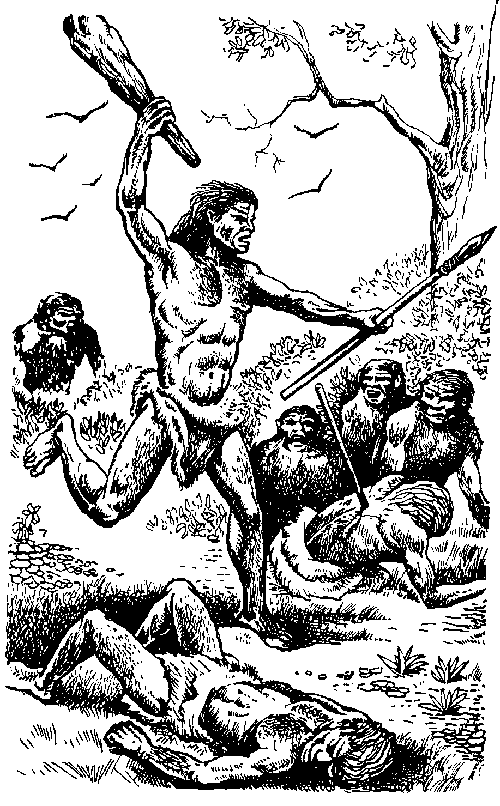 Иллюстрация к книге — Борьба за огонь [_26.jpg]