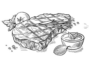 Иллюстрация к книге — Волшебное лето во Франции. Замки, фиалки и вишневый пирог [i_018.jpg]