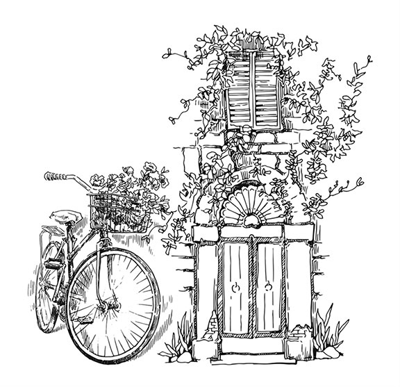 Иллюстрация к книге — Волшебное лето во Франции. Замки, фиалки и вишневый пирог [i_021.jpg]