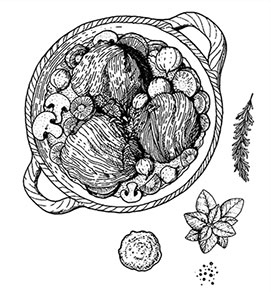 Иллюстрация к книге — Волшебное лето во Франции. Замки, фиалки и вишневый пирог [i_085.jpg]