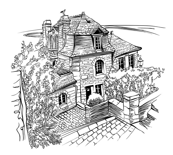 Иллюстрация к книге — Волшебное лето во Франции. Замки, фиалки и вишневый пирог [i_200.jpg]