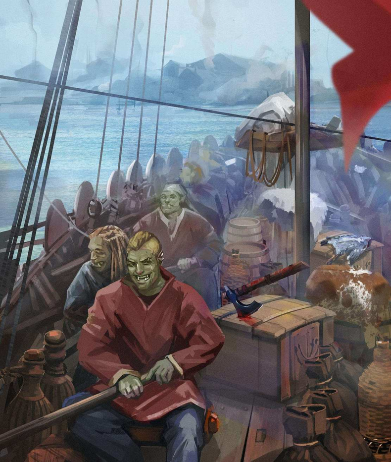 Иллюстрация к книге — Сага об орке. Некомандный игрок [ims3.jpg]