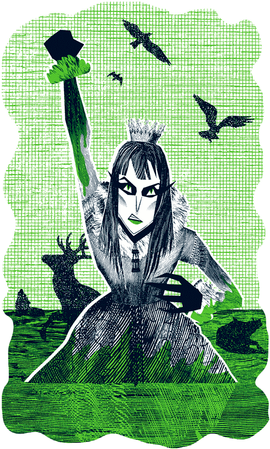 Иллюстрация к книге — Уоррен XIII и Шепчущий лес [i_188.jpg]