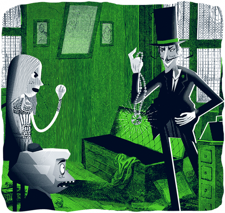 Иллюстрация к книге — Уоррен XIII и Шепчущий лес [i_193.jpg]