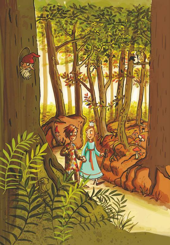 Иллюстрация к книге — Рыцарь Родриго и его оруженосец [i_001.jpg]