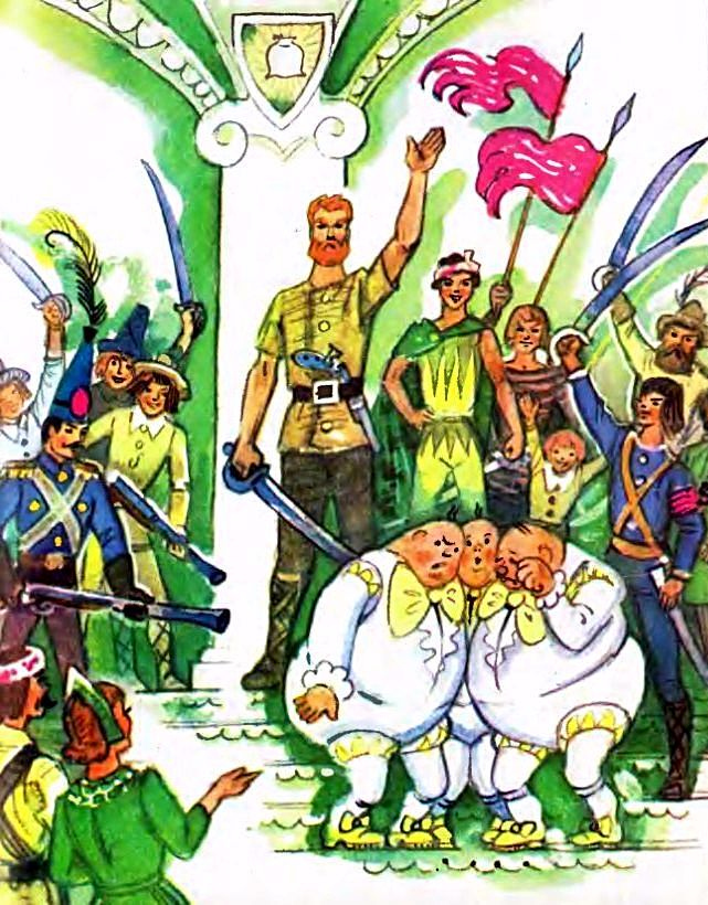 Иллюстрация к книге — Три толстяка [pic_51.jpg]