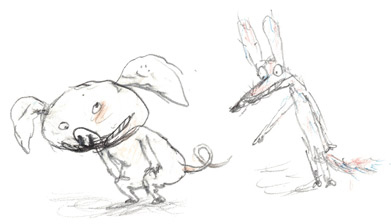 Иллюстрация к книге — Акулиска Враг Редиски и другие истории о Лисе и Поросёнке [i_008.jpg]