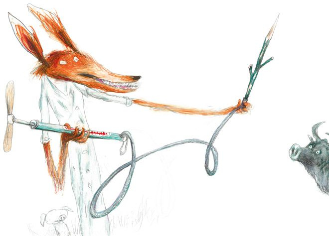 Иллюстрация к книге — Как Поросёнок болел леопардозом [i_031.jpg]