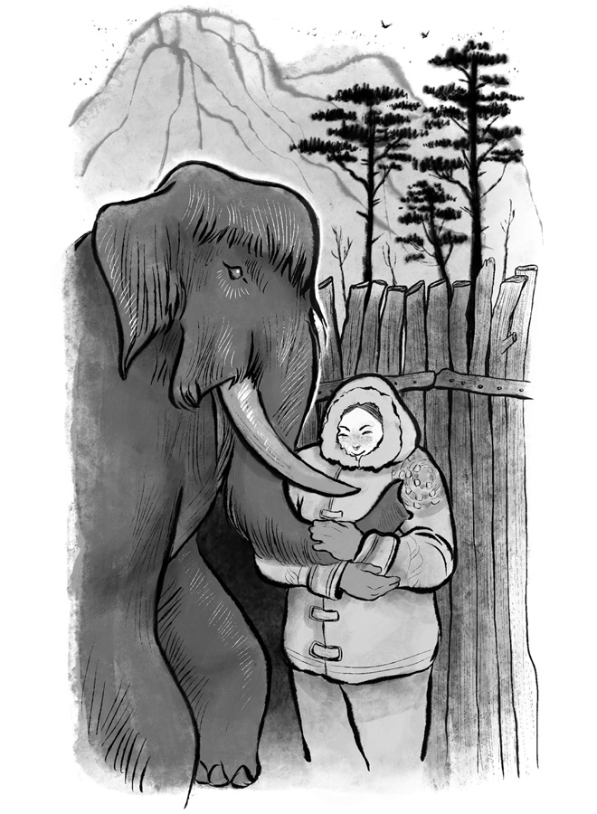 Иллюстрация к книге — Когда тигр спустился с горы [i_004.jpg]