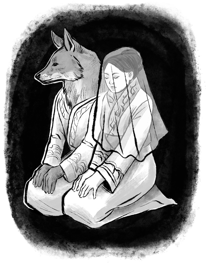 Иллюстрация к книге — Когда тигр спустился с горы [i_010.jpg]