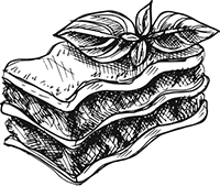 Иллюстрация к книге — Краткая история пасты. От тортеллини до карбонары [i_002.jpg]