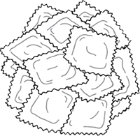 Иллюстрация к книге — Краткая история пасты. От тортеллини до карбонары [i_012.jpg]