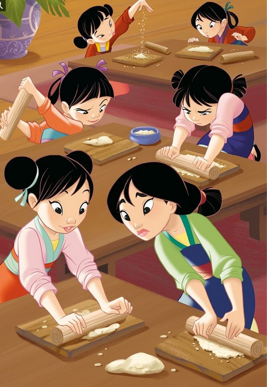 Иллюстрация к книге — Вперёд, Мулан! [color09.jpg]