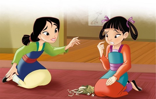 Иллюстрация к книге — Вперёд, Мулан! [color12.jpg]