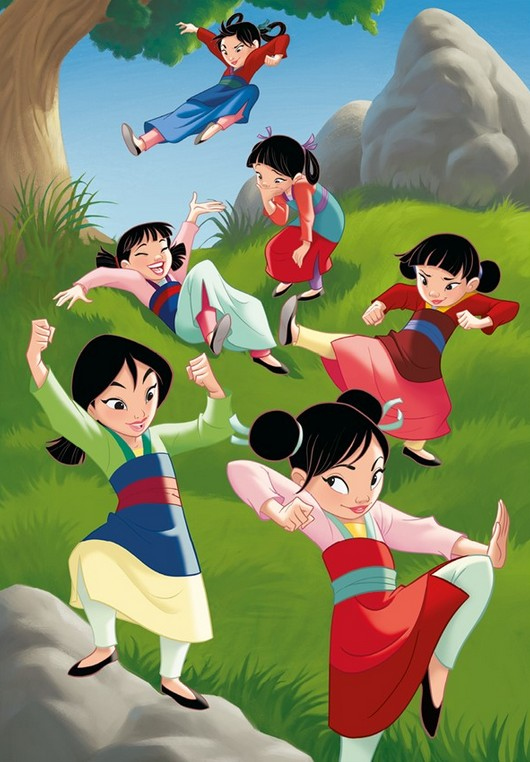 Иллюстрация к книге — Вперёд, Мулан! [color20.jpg]