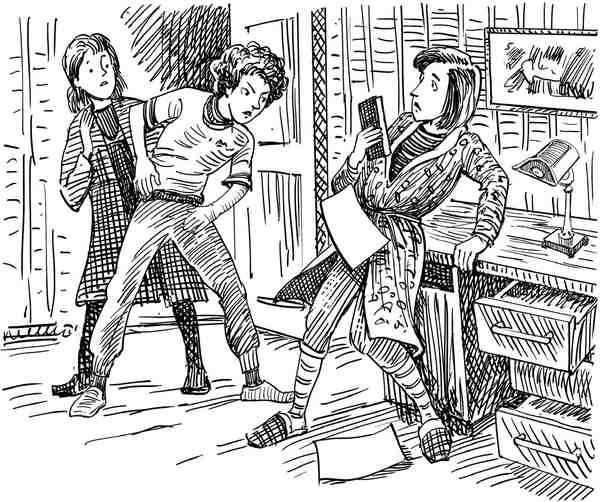 Иллюстрация к книге — Летние приключения близнецов в школе Сент-Клэр [i_045.jpg]