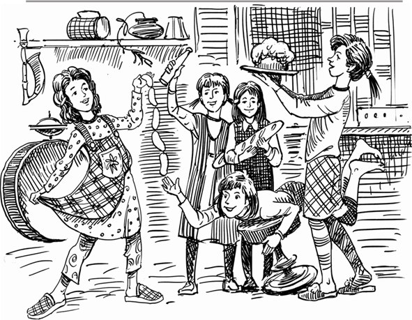 Иллюстрация к книге — Новые проделки близнецов в школе Сент-Клэр [i_014.jpg]