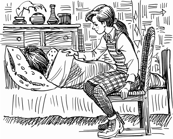 Иллюстрация к книге — Новые проделки близнецов в школе Сент-Клэр [i_042.jpg]