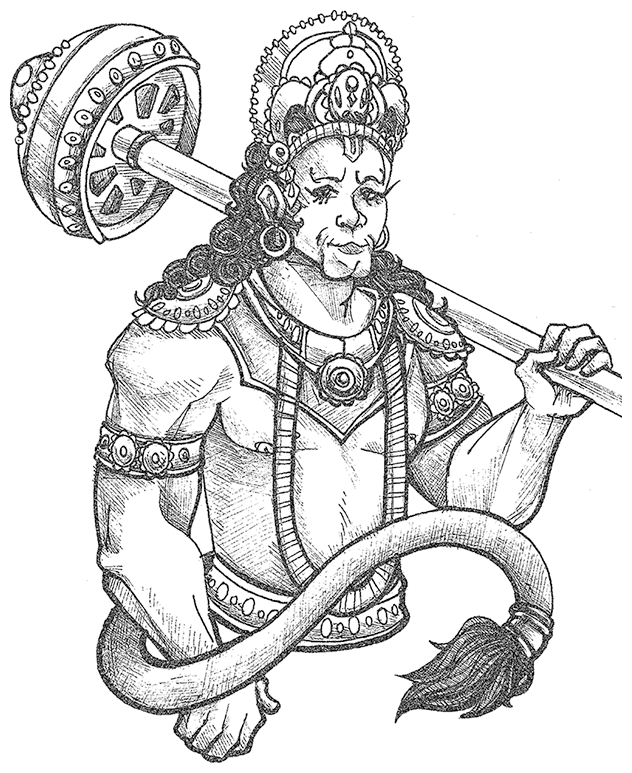 Иллюстрация к книге — Возвращение царя обезьян [i_006.jpg]