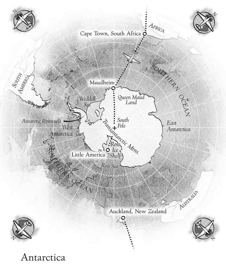 Иллюстрация к книге — Большой круг [map2.jpg]