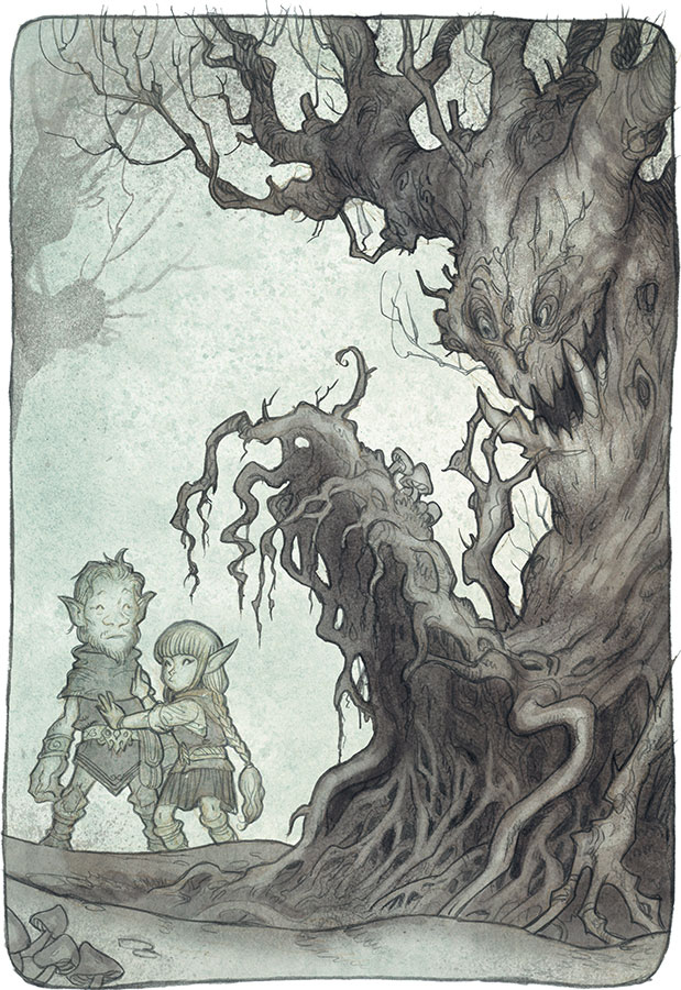 Иллюстрация к книге — Сказание о Танне и лесной деве [i_006.jpg]