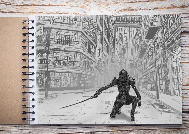 Иллюстрация к книге — Референс. Карандаш и уголь [img18.jpg]