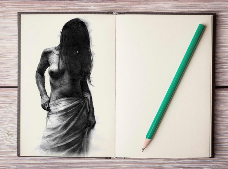 Иллюстрация к книге — Референс. Карандаш и уголь [img36.jpg]