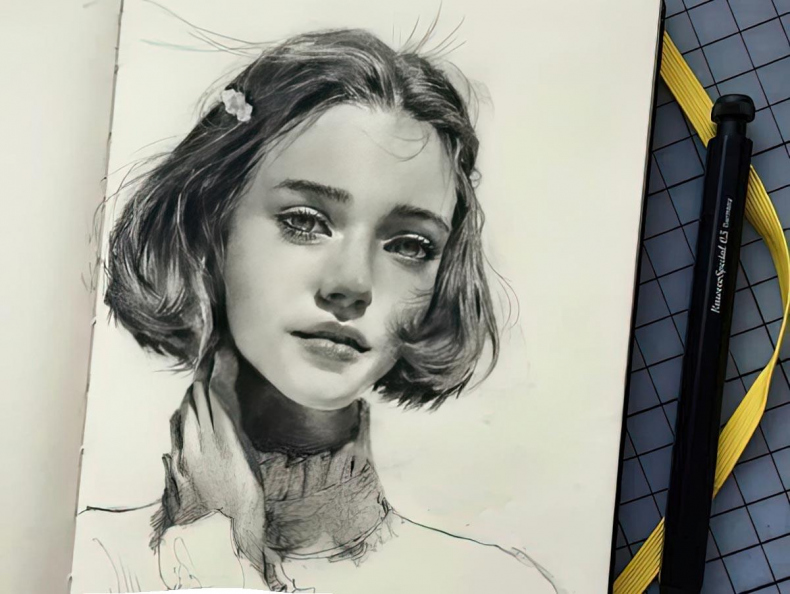 Иллюстрация к книге — Референс. Карандаш и уголь [img40.jpg]