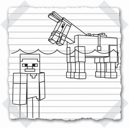 Иллюстрация к книге — Дневник Стива. Конёк-квадратноног [i_029.jpg]