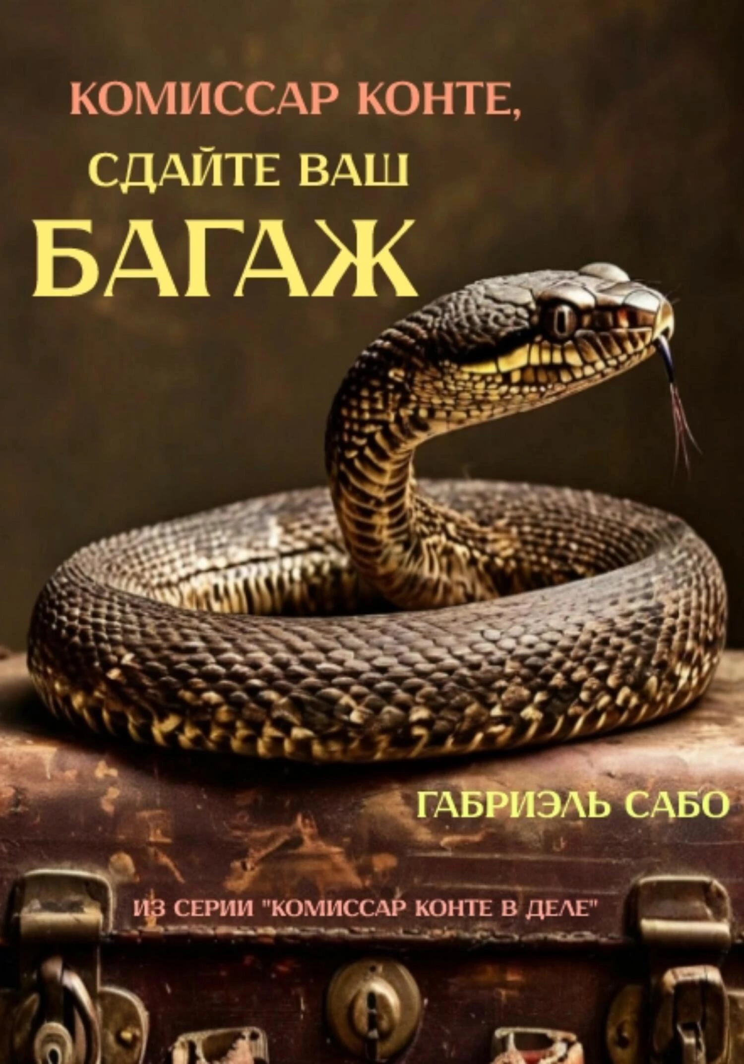 Книга Комиссар Конте, сдайте ваш багаж!