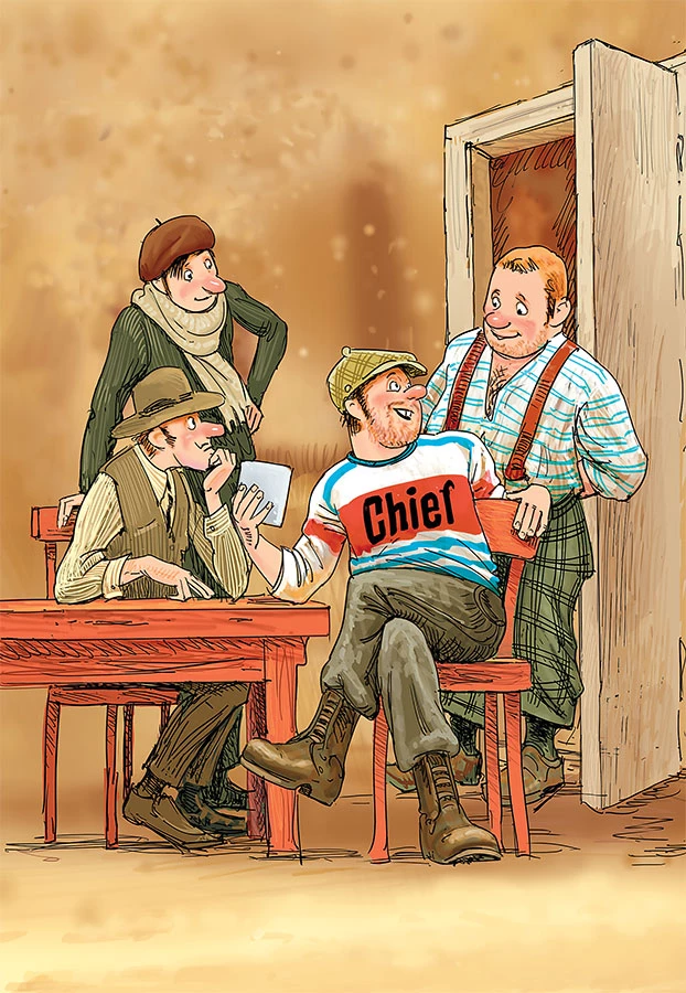 Иллюстрация к книге — Фрёкен Cталь и банда пожарников [i_005.webp]