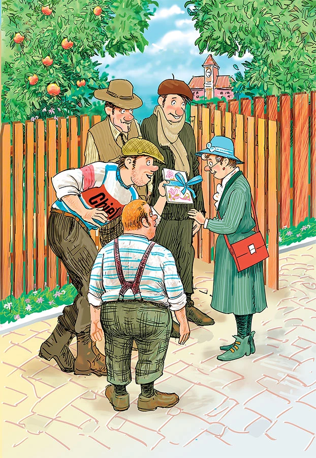 Иллюстрация к книге — Фрёкен Cталь и банда пожарников [i_012.webp]