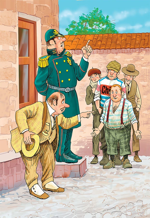 Иллюстрация к книге — Фрёкен Cталь и банда пожарников [i_030.webp]