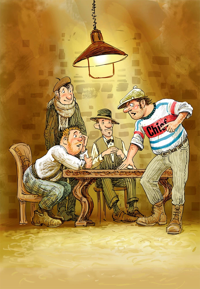 Иллюстрация к книге — Фрёкен Сталь – гроза разбойников [i_012.webp]