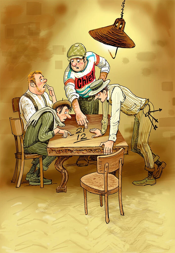 Иллюстрация к книге — Фрёкен Сталь – гроза разбойников [i_013.webp]