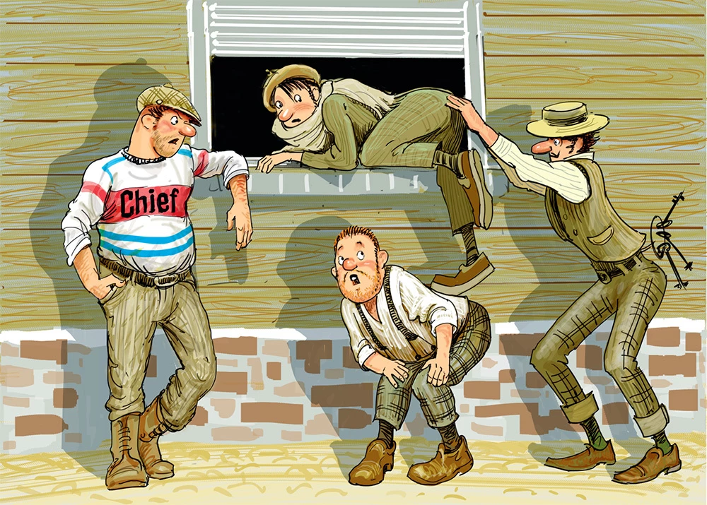 Иллюстрация к книге — Фрёкен Сталь – гроза разбойников [i_017.webp]