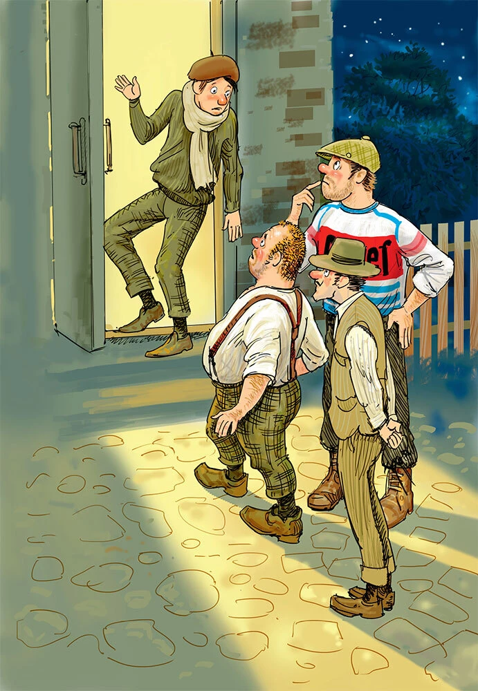 Иллюстрация к книге — Фрёкен Сталь – гроза разбойников [i_019.webp]