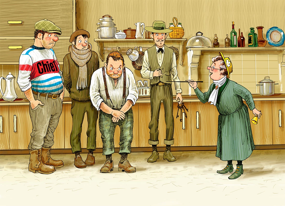 Иллюстрация к книге — Фрёкен Сталь – гроза разбойников [i_020.webp]