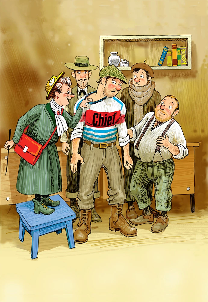 Иллюстрация к книге — Фрёкен Сталь – гроза разбойников [i_024.webp]