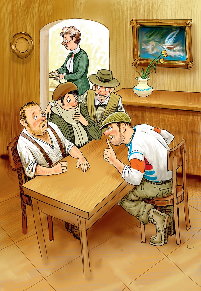 Иллюстрация к книге — Фрёкен Сталь – гроза разбойников [i_027.webp]