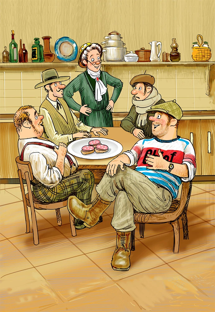 Иллюстрация к книге — Фрёкен Сталь – гроза разбойников [i_032.webp]