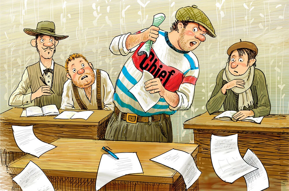 Иллюстрация к книге — Фрёкен Сталь – гроза разбойников [i_037.webp]