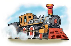 Иллюстрация к книге — Фрёкен Сталь, разбойники и паровоз [i_001.webp]