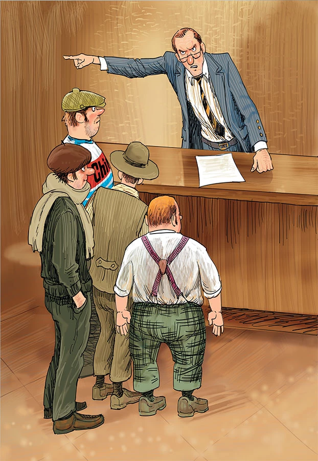 Иллюстрация к книге — Фрёкен Сталь, разбойники и паровоз [i_004.webp]