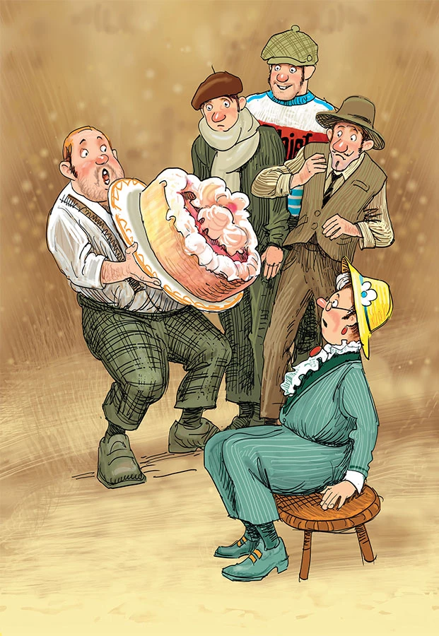 Иллюстрация к книге — Фрёкен Сталь, разбойники и паровоз [i_007.webp]